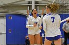 VB vs WSU  Wheaton Women's Volleyball vs Worcester State University. - Photo by Keith Nordstrom : Wheaton, Volleyball